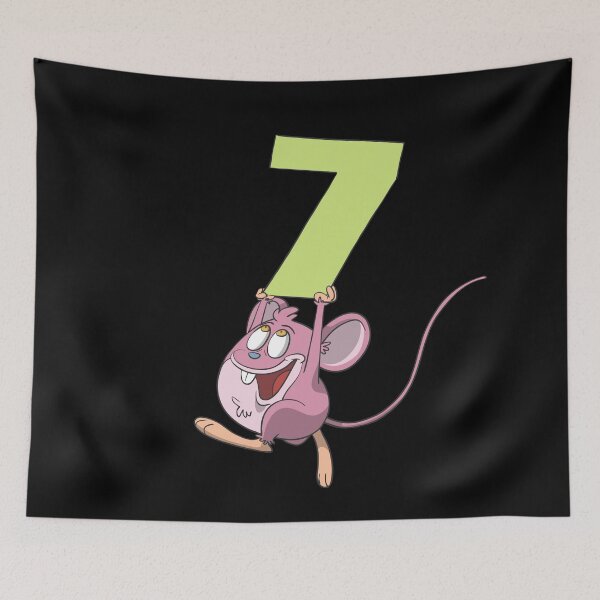 Item preview, Mouse children's 7th birthday designed and sold by Monkey Ful.
