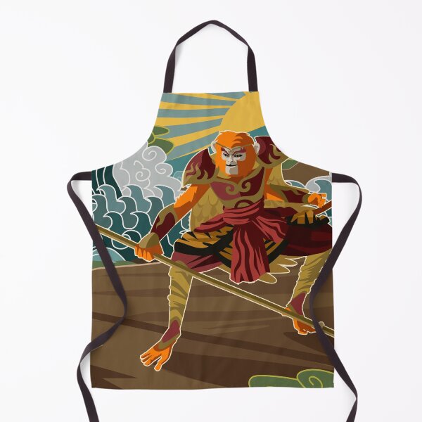 Item preview, Sun Wukong the monkey king chinese mythology warrior tale designed and sold by matintheworld ( delcarmat ).