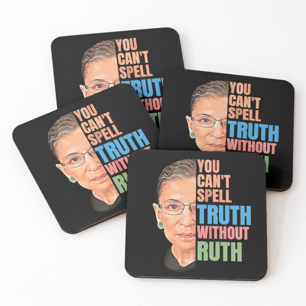 Item preview, Ruth Ginsburg homage - You can't spell Truth without Ruth designed and sold by NeuronQ.