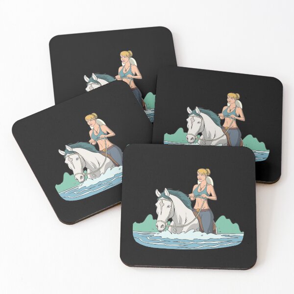 Item preview, Riding on horse back through water designed and sold by Monkey Ful.