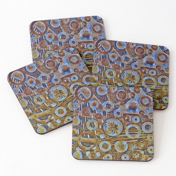 Item preview, Retro metal colors pattern designed and sold by umfhn.