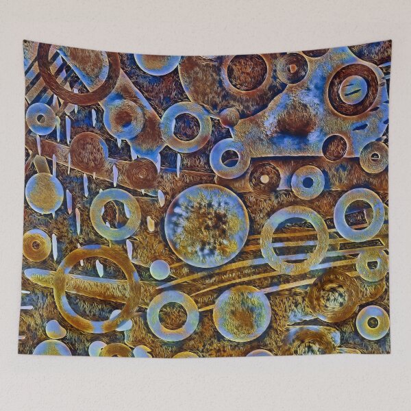 Item preview, Retro metal colors pattern designed and sold by umfhn.