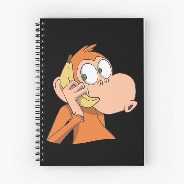 Item preview, Monkey with banana phone designed and sold by Monkey Ful.