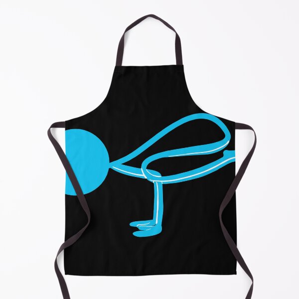 Item preview, Yoga stickman in Bakāsana pose designed and sold by Monkey Ful.