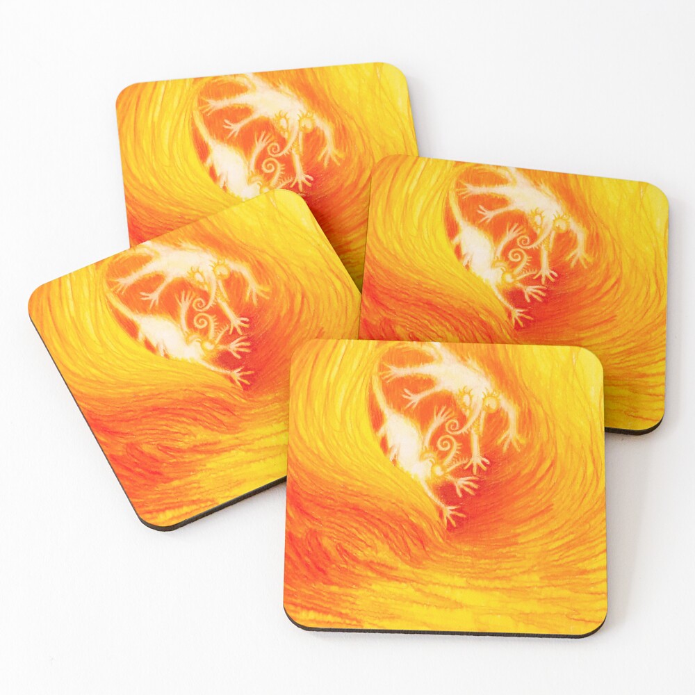 Item preview, Coasters (Set of 4) designed and sold by InkTheCrow.