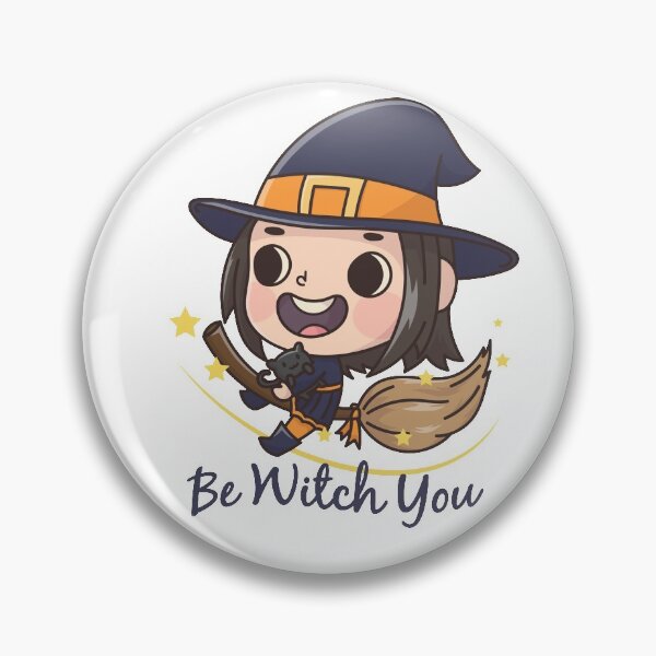 Item preview, Cute Witch for Halloween designed and sold by Ozzet.