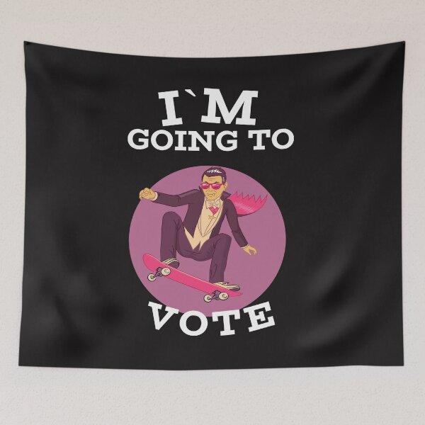Item preview, I`M GOING TO VOTE designed and sold by GILLES VAZIRI.