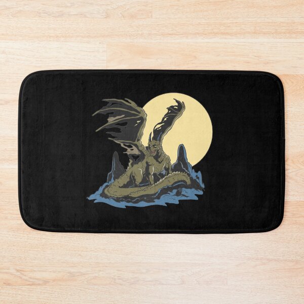 Item preview, Wild dragon in front of the moon designed and sold by Monkey Ful.