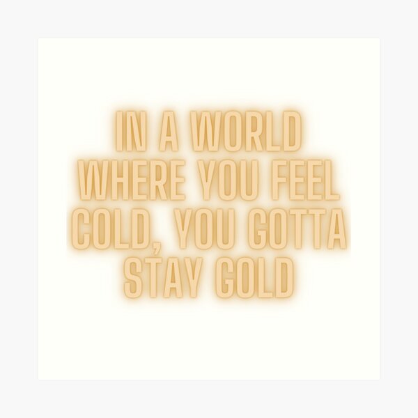 Bts Stay Gold Gifts Merchandise Redbubble