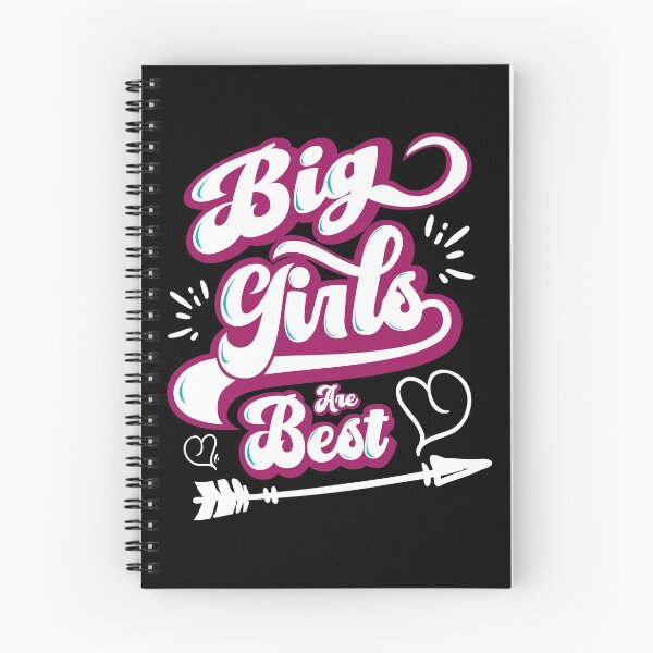 Item preview, Big Girls Are Best Motivation Typography Lettering designed and sold by OmmeDesigns.