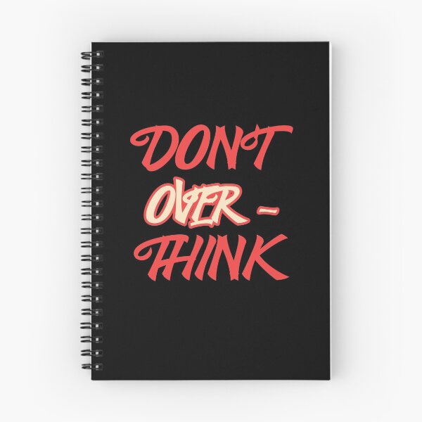 Item preview, Don't Overthink Design designed and sold by joabaj.