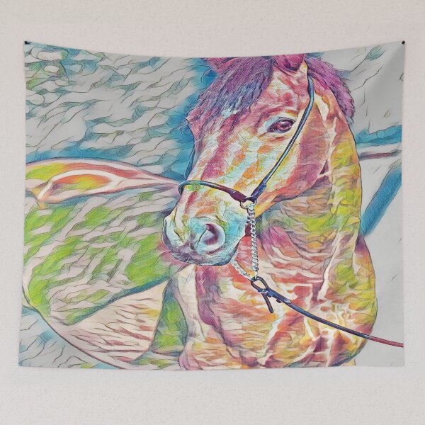 Item preview, Staring Horse — Majestic Equine Portrait designed and sold by Galathi Designs.