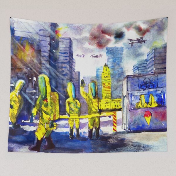 Item preview, Melbourne Dystopia V2 designed and sold by darrenyeoart.