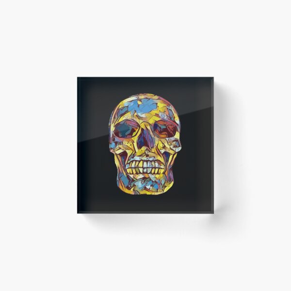 Item preview, Skull skulls colorful designed and sold by TShirtsByMs.