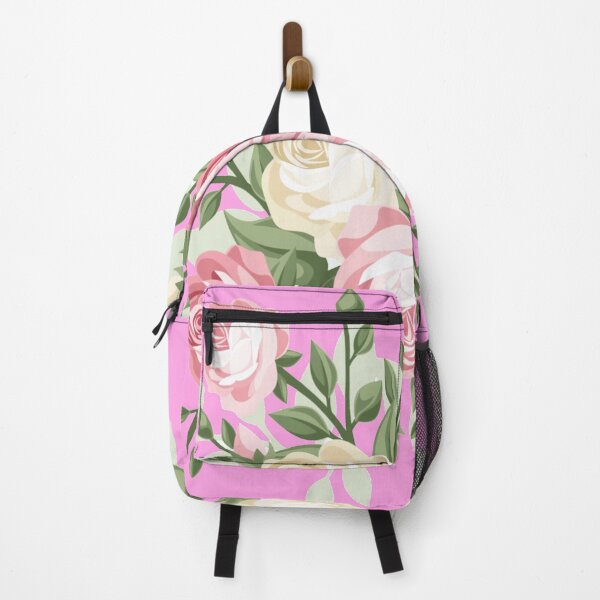 Item preview, Beautiful rose floral design on pink designed and sold by Sajithnair.