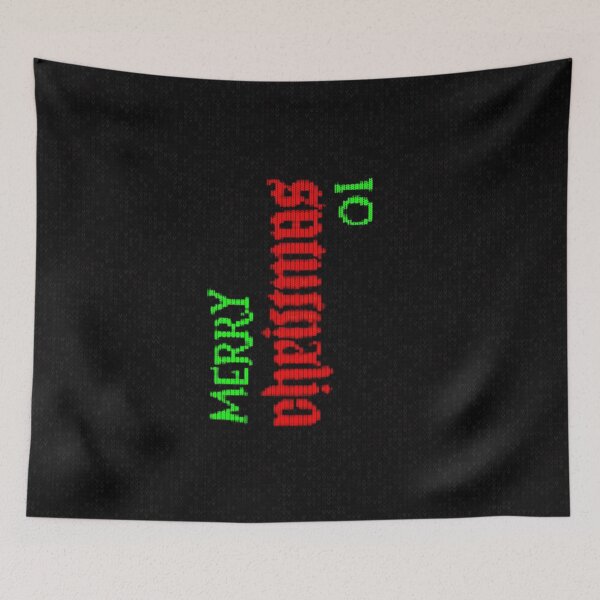 Item preview, Merry Christmas/Io Saturnalia (knitted version) designed and sold by DotorEaon.