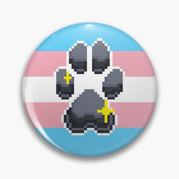 Item preview, Pixel Paw Transsexual Sparkle designed and sold by CorruptedFox.