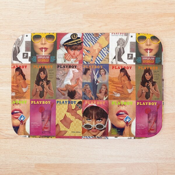 PLAYBOY COLLAGE Bath Mat