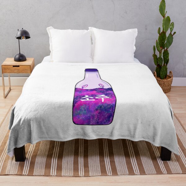 Item preview, Space Soju Bottle | 한국 | Korean Galaxy Soju designed and sold by Akinno.