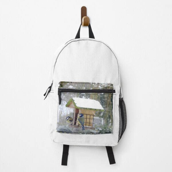 Item preview, Two birds on a feeder in the snow designed and sold by Atty123.