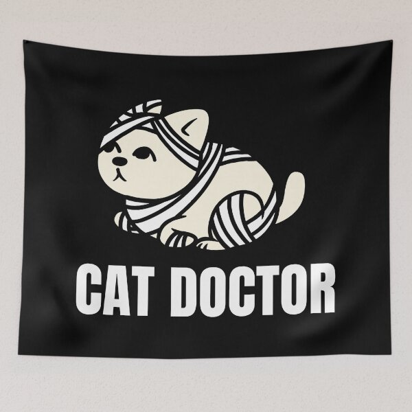 Item preview, Cat Doctor - Perfect Gift for Veterinarians designed and sold by Nathalie Aynié.