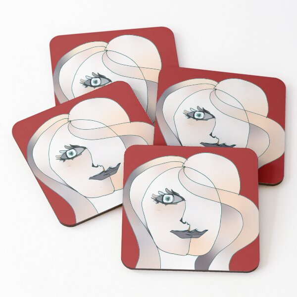 Item preview, Face of woman digital design designed and sold by Aura-E.