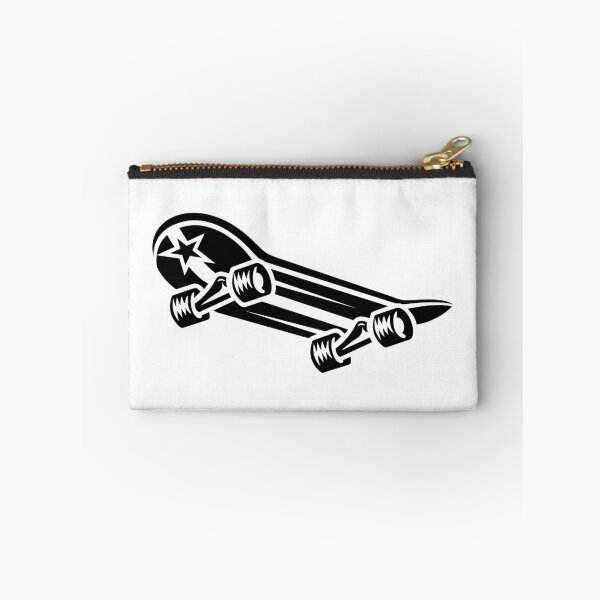 Item preview, FLYING SKATEBOARD BLACK AND WHITE COMIC STYLE, SKATEBOARDING, ROLLERBOARD BY SUBGIRL designed and sold by SUBGIRL.