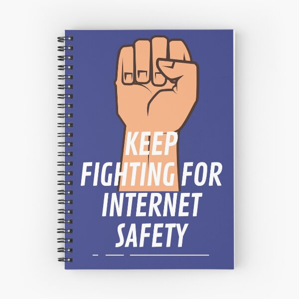 Item preview, Keep Fighting for Internet Safety designed and sold by Humanfirewall.
