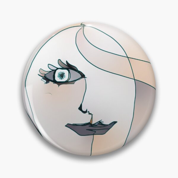 Item preview, Face of woman digital design designed and sold by Aura-E.