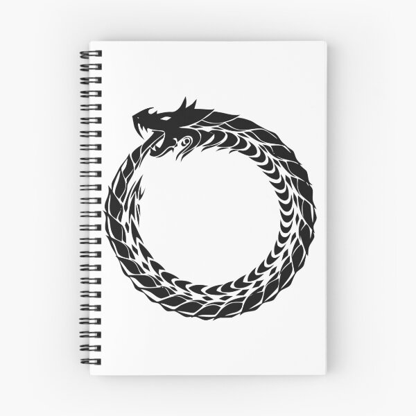 Item preview, Serpent Dragon Eating its Tail Ouroboros designed and sold by AlteredAtelier.
