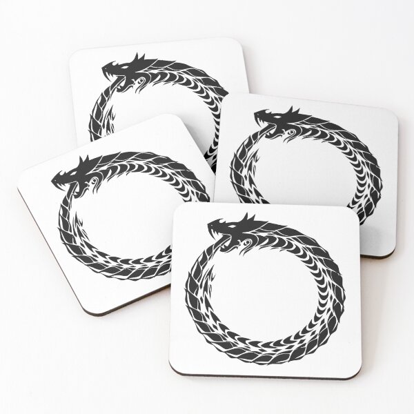 Item preview, Serpent Dragon Eating its Tail Ouroboros designed and sold by AlteredAtelier.