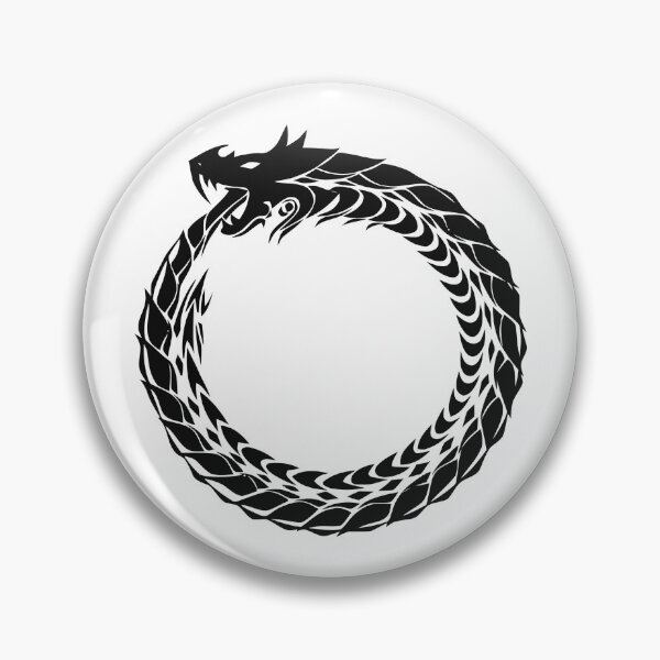 Item preview, Serpent Dragon Eating its Tail Ouroboros designed and sold by AlteredAtelier.