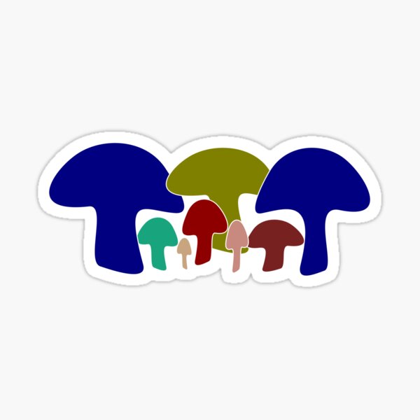 Mushrooms (02) Sticker