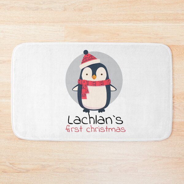 Item preview, Cute Christmas Present For Newborn Lachlan Because Lachlan loves Penguins designed and sold by Urosek.