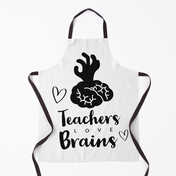 Item preview, Halloween - teachers love brains - happy Halloween designed and sold by Tropical Blood.