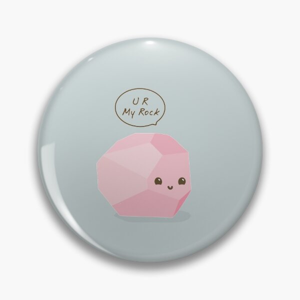 Item preview, You Are My Rock | Cute Motivational Pink Rock designed and sold by . l i m o n a d e . c r e a t i o n s ..