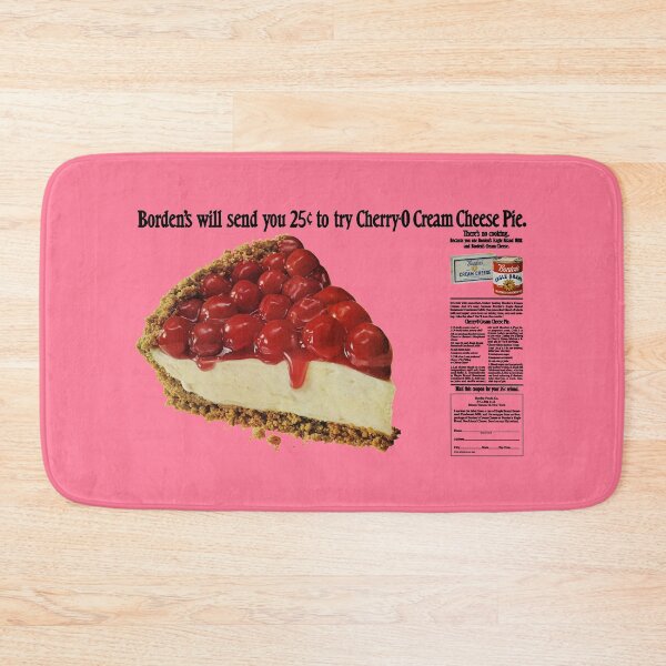 Item preview, CHERRY CHEESECAKE PIE - ADVERT designed and sold by ThrowbackAds.