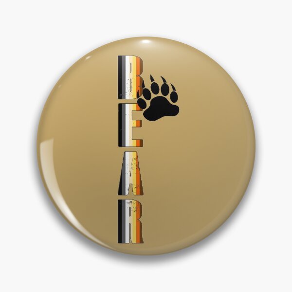 Item preview, Gay Bear Flag Claw Text Vertical designed and sold by achoprop.