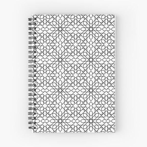 Item preview, Black and white pattern - morocco style geometric mosaic designed and sold by ohaniki.