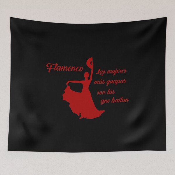 Item preview, Las mujeres mas quapas son las que bailan - Flamenco designed and sold by saechla.