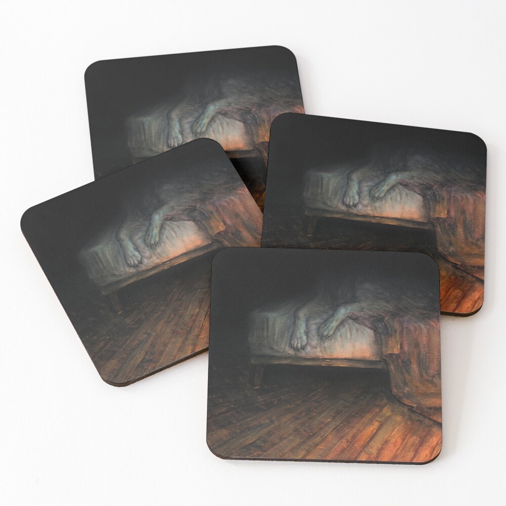 Item preview, Coasters (Set of 4) designed and sold by InkTheCrow.