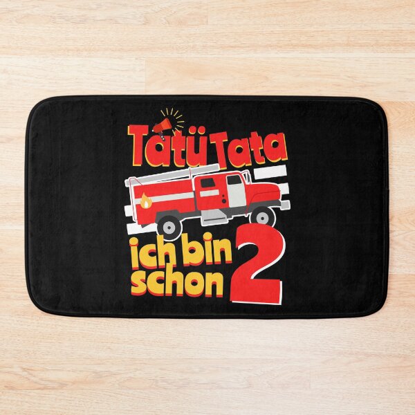Item preview, Tatu Tata! I am 2 fire engine children gift  designed and sold by 2blackcherries.