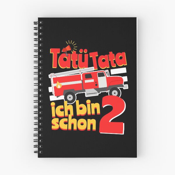 Item preview, Tatu Tata! I am 2 fire engine children gift  designed and sold by 2blackcherries.