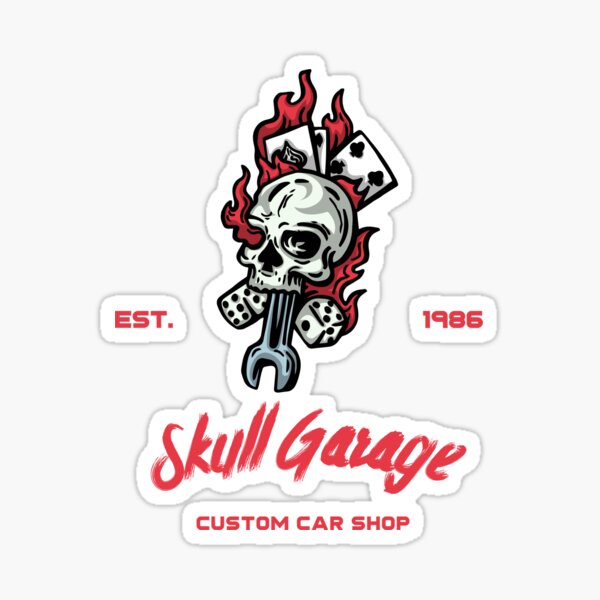 Item preview, Skull Garage designed and sold by vukojev-alex.