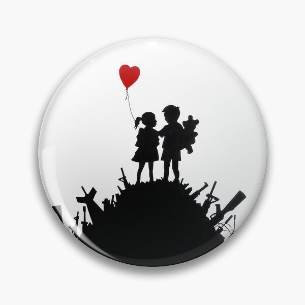 Item preview, BANKSY Boy & Girl | GUN HILL LOVE  designed and sold by WE-ARE-BANKSY.