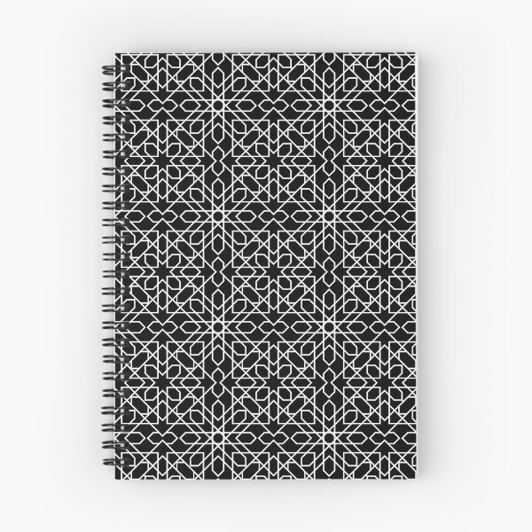 Item preview, Black and white pattern - oriental style,  geometric mosaic designed and sold by ohaniki.