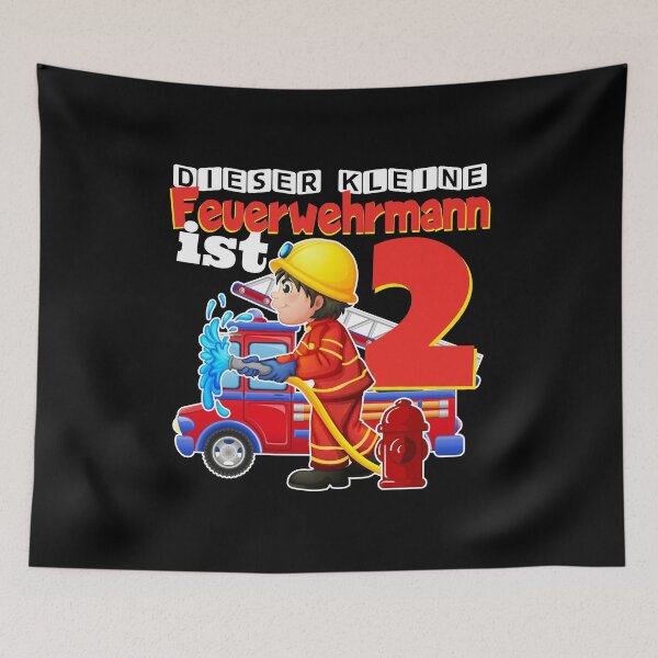 Item preview, Small fireman is 2 children gift  designed and sold by 2blackcherries.