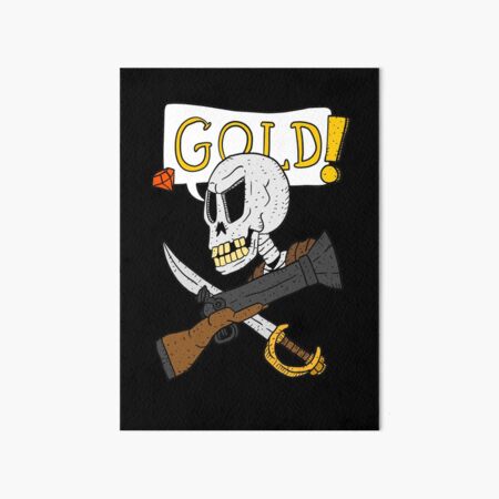Item preview, sea of gold. pirates and skeleton.  designed and sold by JJadx.