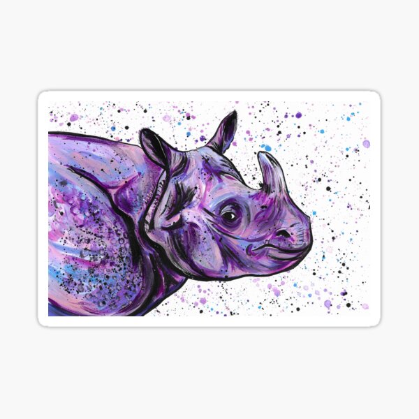 Details about / Rhino Rhinoceros Horn Vinyl Decal Sticker ebn2804 Multiple Patterns /& Size