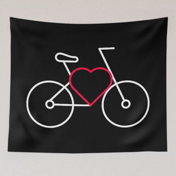 Item preview, Bicycle with heart shape. designed and sold by TashaVector.